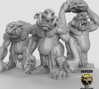 3D file Stone Trolls 🧌・3D printing model to download・Cults