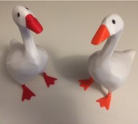 Weighty Goose from Untitled Goose Game by RedTurtle, Download free STL  model