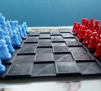 tabuleiro xadrez 3D Models to Print - yeggi