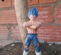 Free STL file Vegeta Final Flash 👽・Object to download and to 3D