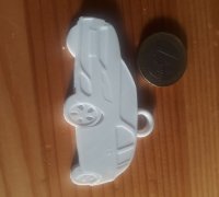 Fichier STL Bouton de clé de la Peugeot 206 🚙・Plan imprimable en 3D à  télécharger・Cults