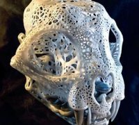filigree skull 3D Models to Print - yeggi