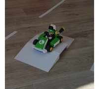 STL file wheel drift mario kart live home circuit 🛞・3D printing template  to download・Cults