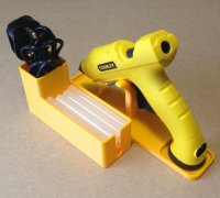 hot glue gun holder 3D Models to Print - yeggi