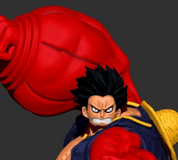 STL file luffy One Piece Gear4 articulated figure 🤴・3D printing model to  download・Cults