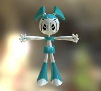 STL file Jennifer Wakeman - My Life as a Teenage Robot 🤖・Model to download  and 3D print・Cults