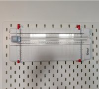 Cricut Paper Trimmer Wall Mount by Nakunga, Download free STL model