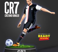 STL file Cristiano Ronaldo Manchester Utd 👨・3D printable model to  download・Cults