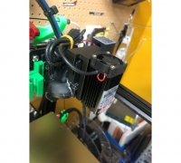 STL file SCULPFUN Laser Engraver - Exhaust Fan Stand 🔧・3D