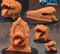 3D Print of Treasure Chest - Disguised Mimic - Tabletop Miniature
