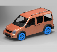 Ford Tourneo Connect Titanium 2024 3D model