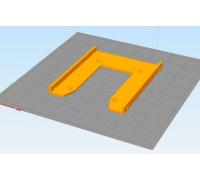 3D Printable Jeton Caddie avec Porte Clef by David D-3D