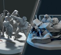 3D file Table Hockey Player Team・3D print object to download・Cults