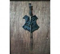 Custom 3D Printed Harry Potter Wand Holder with Different House