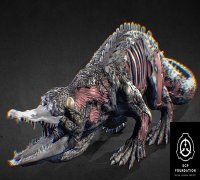 SCP-682 Hard To Destroy Reptile - remastered by Macroglossum
