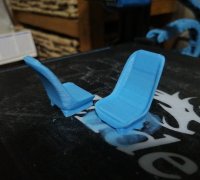 1/24 1/25 scale custom seat set resin 3d printed