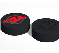 3D Printed New Jersey Devils logo by Ryšard Poplavskij