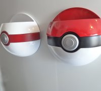 3D file Pokeball Voxel・3D printer design to download・Cults