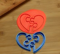 heart clay cutter 3D Models to Print - yeggi