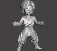 STL file TRUNKS OF THE FUTURE - DRAGON BALL Z・Design to download and 3D  print・Cults