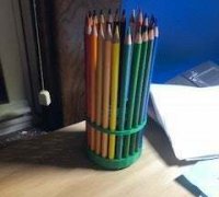 STL file Color Pencil Box- Back to school 🎨・3D print model to