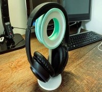 STL file Organic Headphone Stand - Holder - Hanger 🎧・Template to download  and 3D print・Cults
