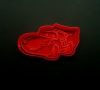 3D Printed Cars Saetta Lightning McQueen by paulboni95