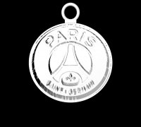 STL file psg soccer key ring ⚽・Template to download and 3D print・Cults