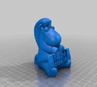 STL file Dr. Nefario (Easy print no support) 👹・3D printable