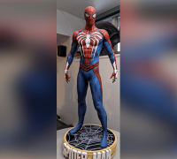 STL file STAND FOR PS4 PS5 CONTROLLER SPIDERMAN 2 🦸‍♂️・Design