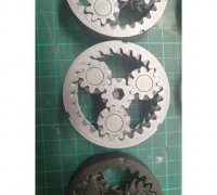 Print in Place Compound Gears by JBVCreative, Download free STL model
