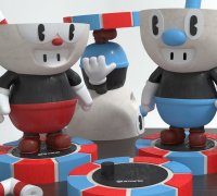 The Cuphead Show Cuphead 3D Model digital File (Download Now) 