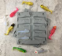 soft bait molds fishing 3D Models to Print - yeggi