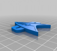 Star Trek Badge Voyager - 3D Print Model by 3dsldworks