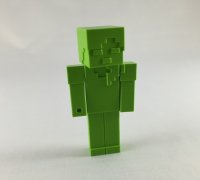3D Printed Minecraft and Roblox Characters