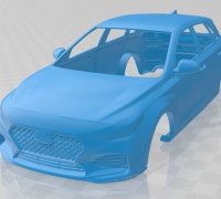 Vehicles - Hyundai i30 fastback N 2019, CARS_1959. 3D stl model