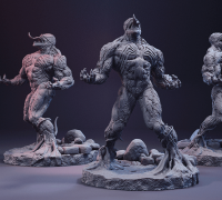 3D file Venom Tom Hardy Head Sculpt for Custom Action Figures 🦸・3D  printable design to download・Cults