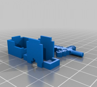 3D model Minecraft Creeper VR / AR / low-poly