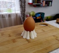 Fancy egg holder by NagyBig, Download free STL model