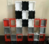 modular vinyl wall storage 3D Models to Print - yeggi