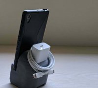 Phone holder 3D model 3D printable