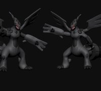 OBJ file Pokemon - Zapdos(with cuts and as a whole) 🐉・3D printable model  to download・Cults