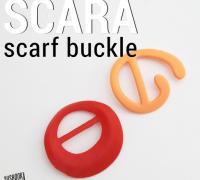 scarf buckle triple ring with diameter 25mm 3D Print Model in Other 3DExport
