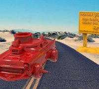 Free 3D file Australian highway number one sign 🛣️・3D printing idea to  download・Cults