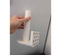 Free STL file Magnetic Paper Towel Holder / Kitchen Roll Holder 🧲・3D  printer design to download・Cults