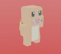 Free OBJ file Pokemon Quest Pink series 🐉・3D printer design to  download・Cults