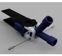 STL file Handle for DJI FPV Drone ⚽・3D printing design to download・Cults