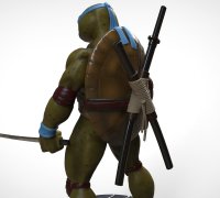 Leonardo Teenage Mutant Ninja Turtles TMNT Resin 3d Printed Figurine 