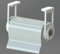 STL file Mickey Kitchen Roll Holder 🔪・3D printer model to download・Cults