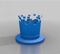 Roblox Dominus Hat 3d Models To Print Yeggi - blue top hat suit roblox